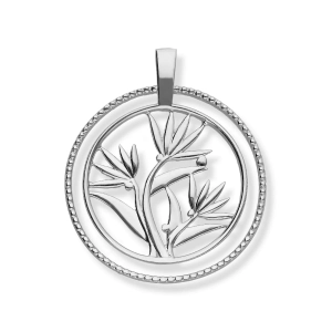 Zamieszka srebrna rodowana pr.925.