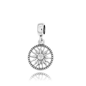 Srebrna zawieszka modułowa "słońce" pr.925.