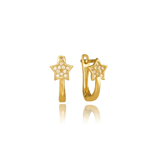 kolczyki złote gwiazdki z cyrkoniami amazyt 1.1.jpg