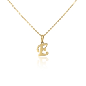 Złota literka E