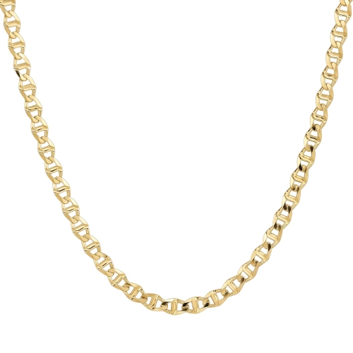 Złoty łańcuszek splot Gucci złoto 585 55 cm 4.5 mm Jubiler Amazyt